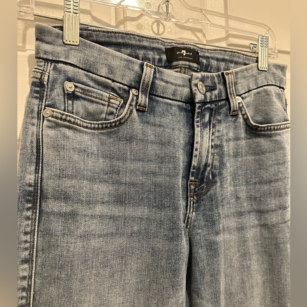 NWOT! 7 FOR ALL MANKIND KIMMIE STRAIGHT LEG JEANS SZ 27 $12 OBO